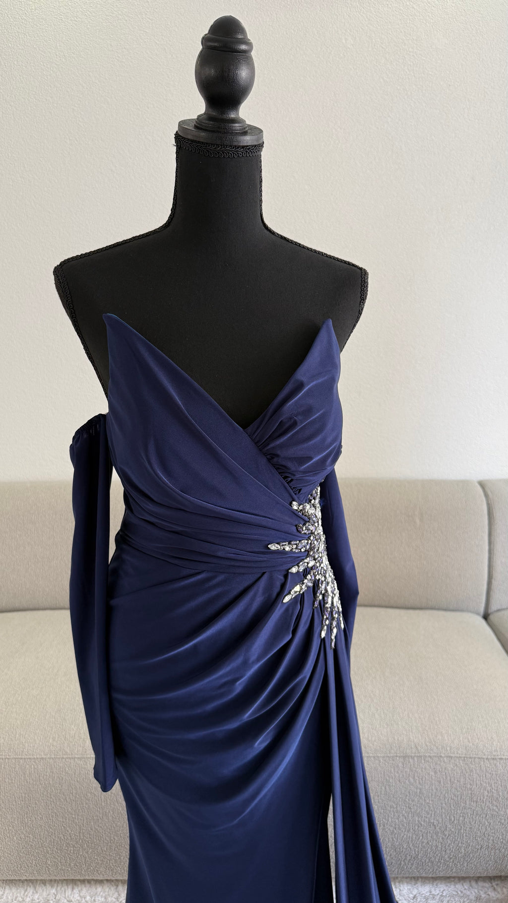 Leydi Dress - Navy