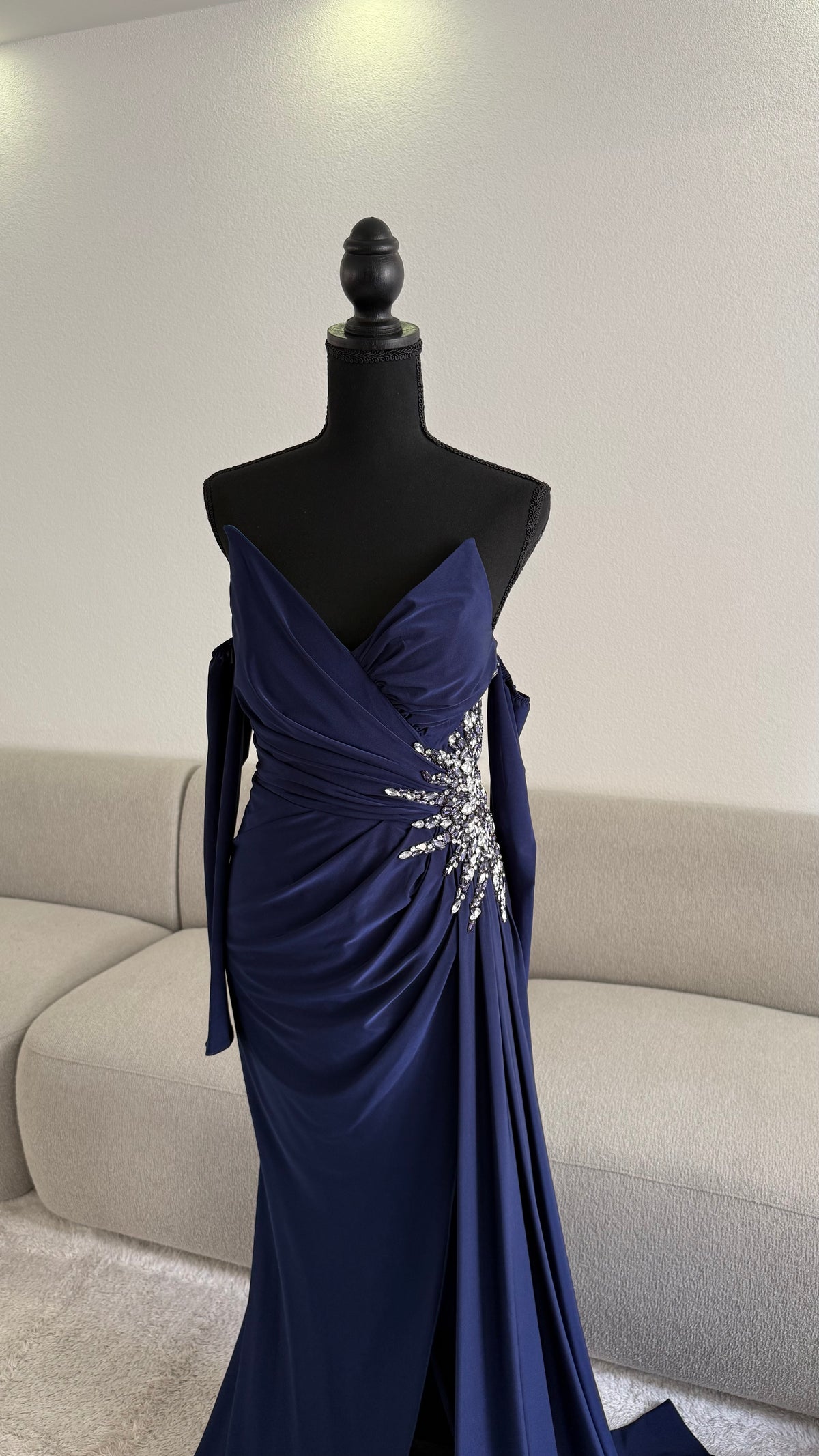 Leydi Dress - Navy
