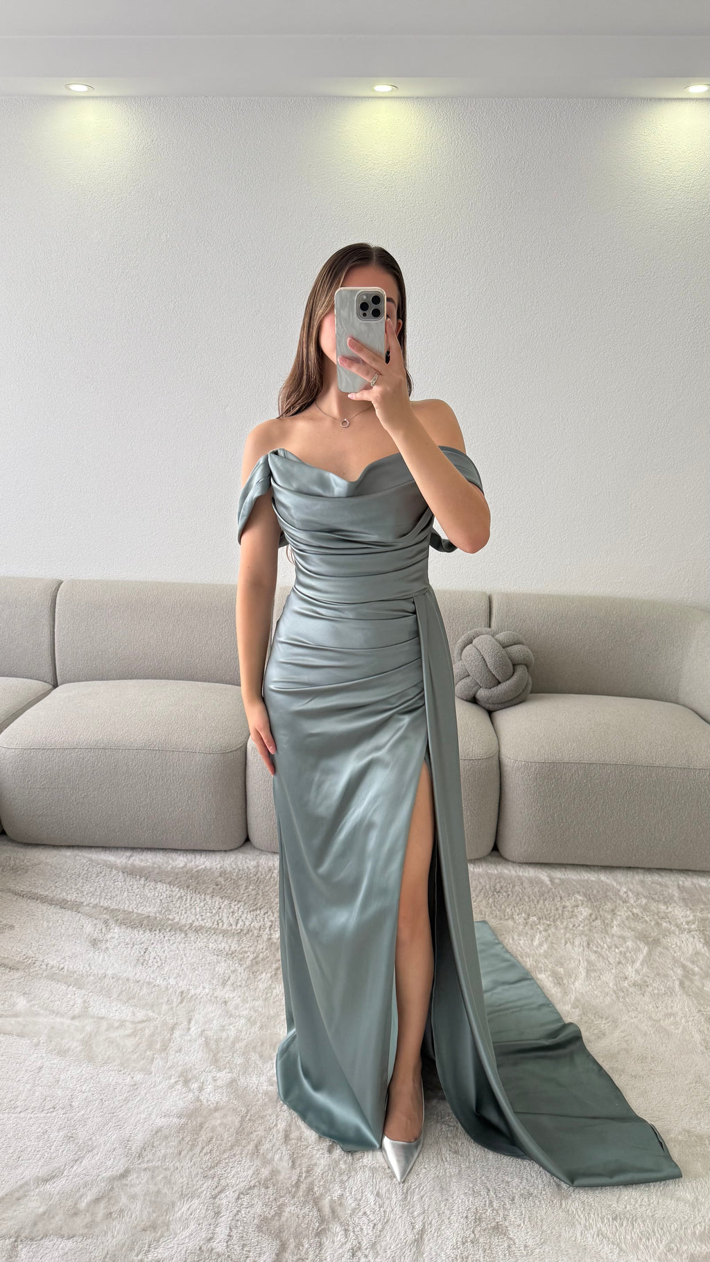 Evy Dress - Mint Green