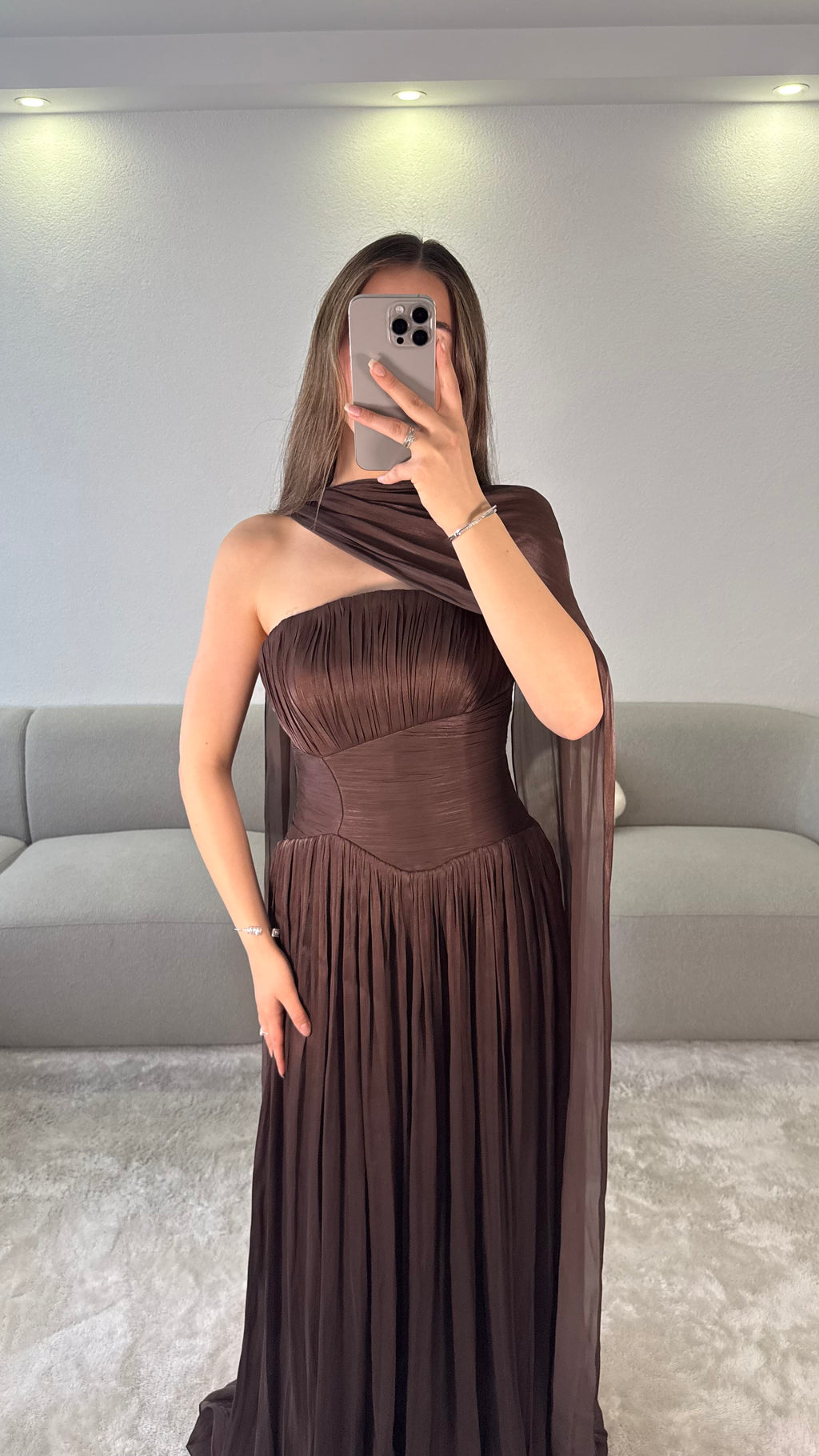 Zaia dress - Brown