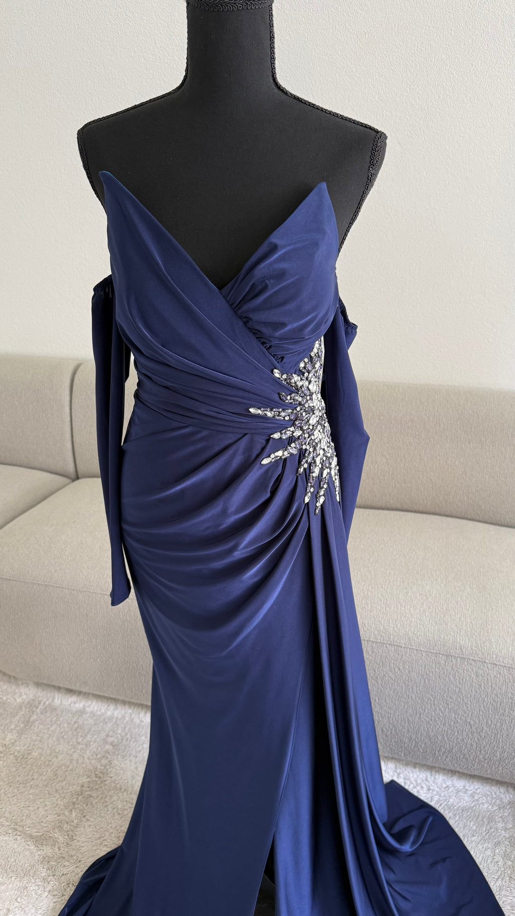 Leydi Dress - Navy