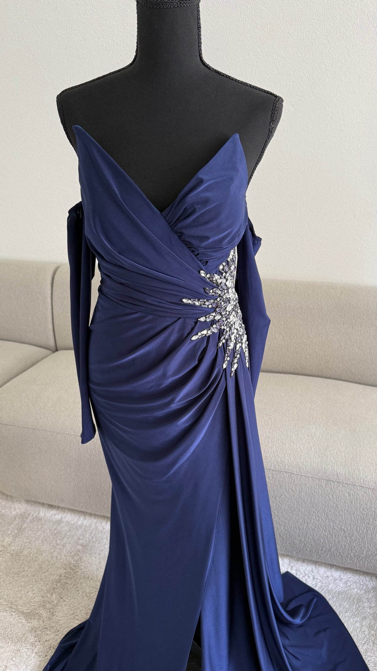 Leydi Dress - Navy