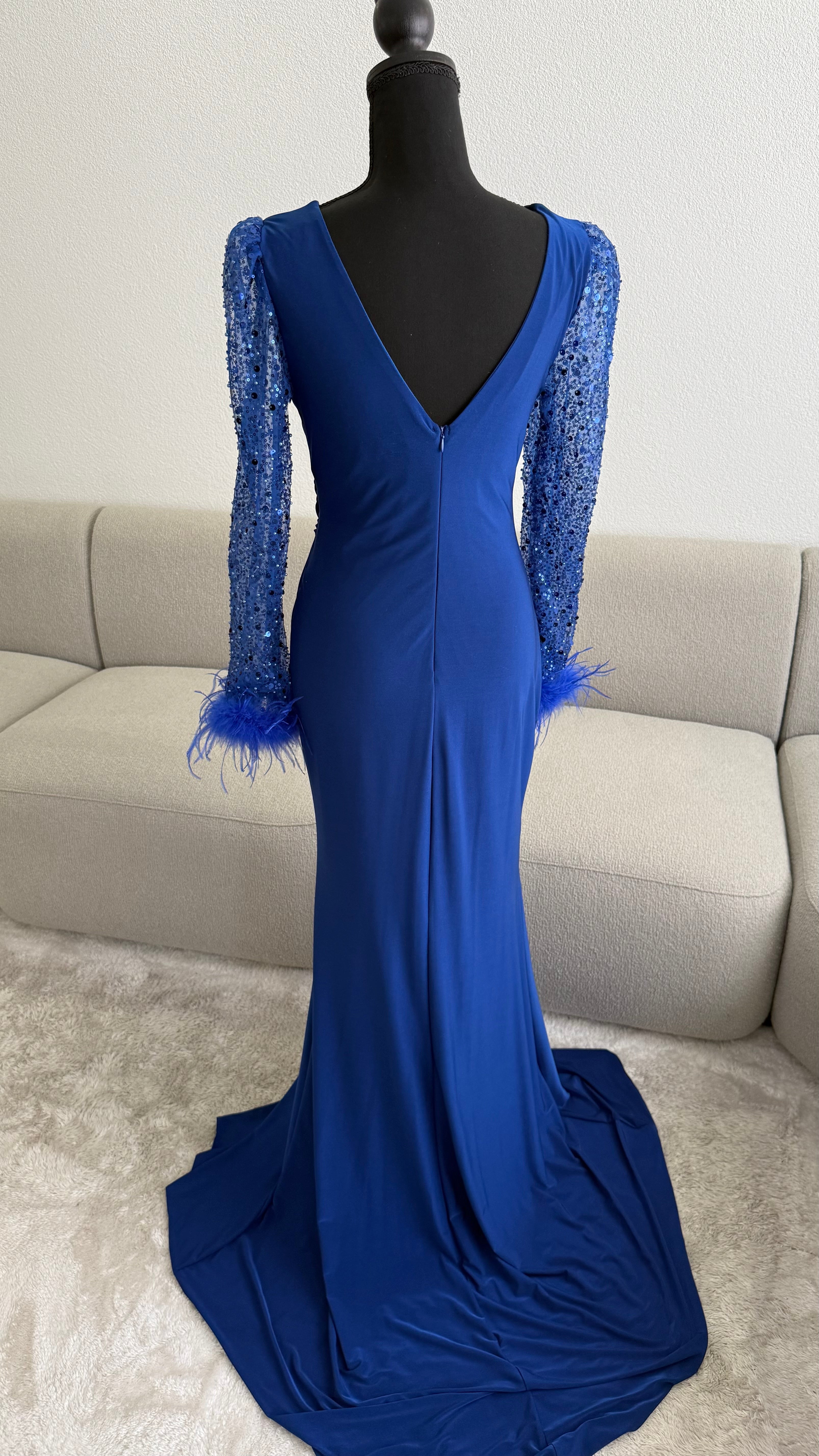 Enza Dress - Blue