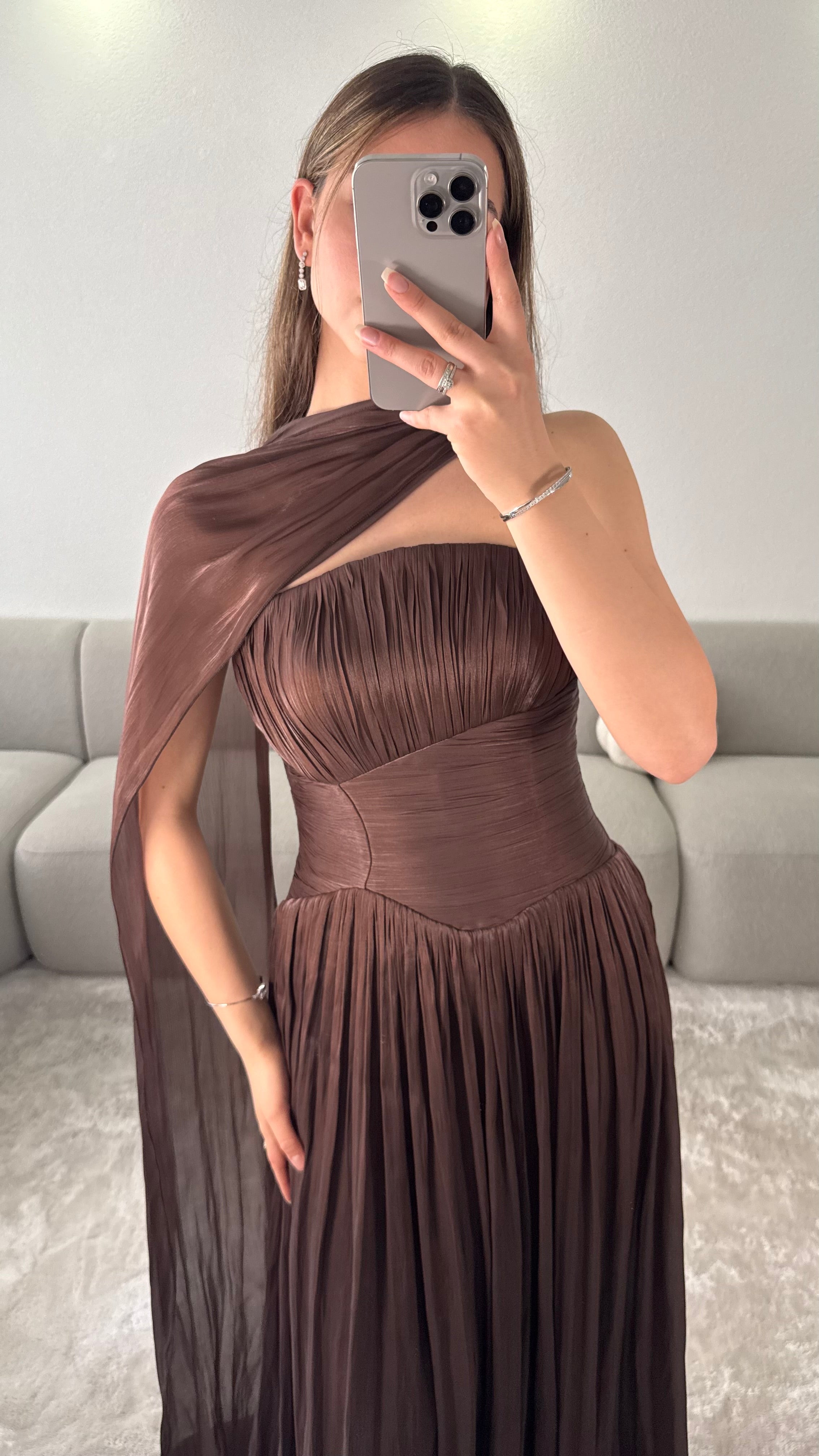 Zaia dress - Brown