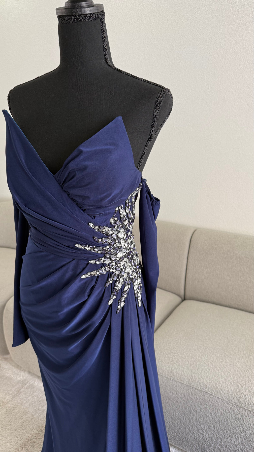 Leydi Dress - Navy