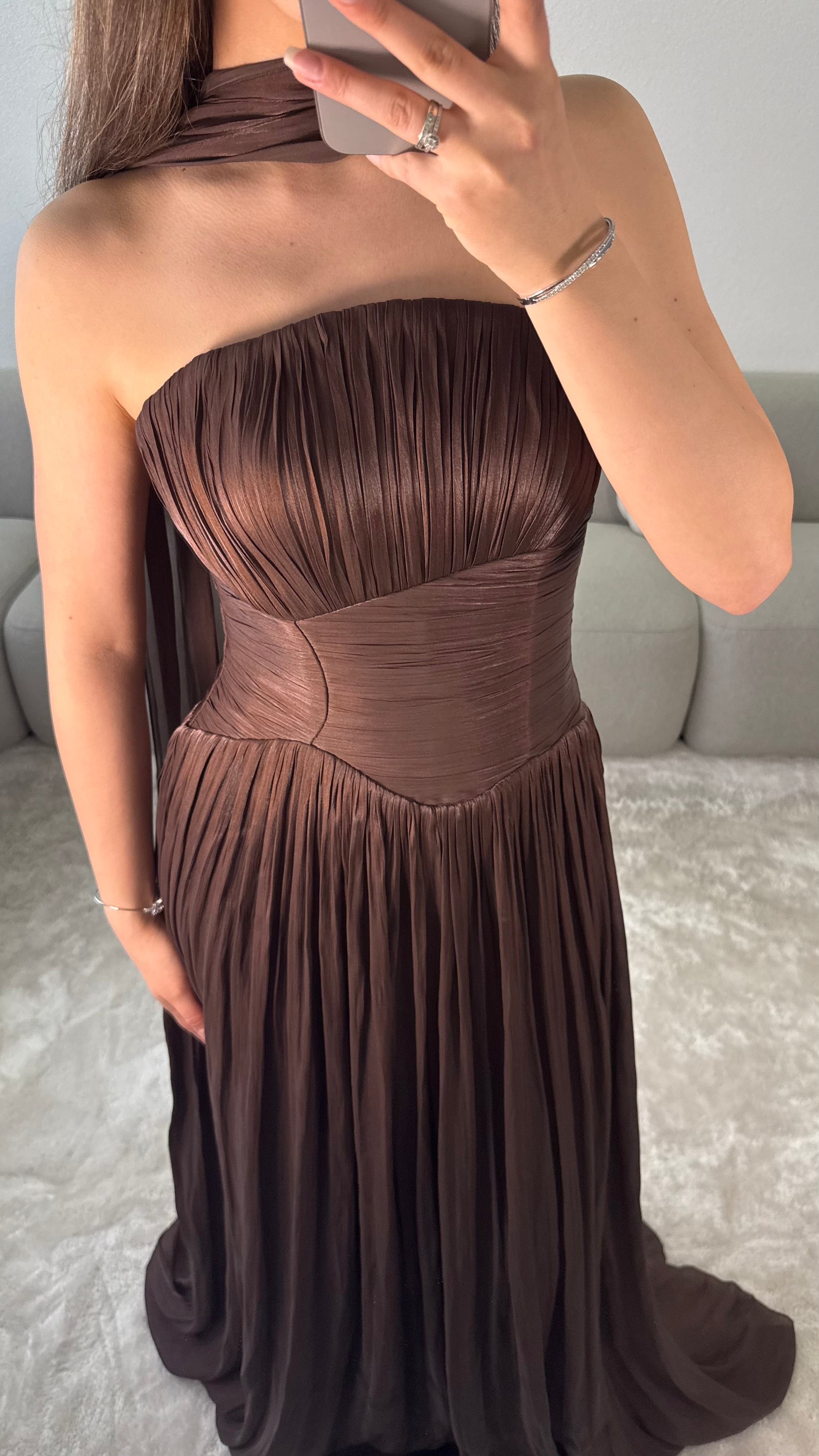 Zaia dress - Brown