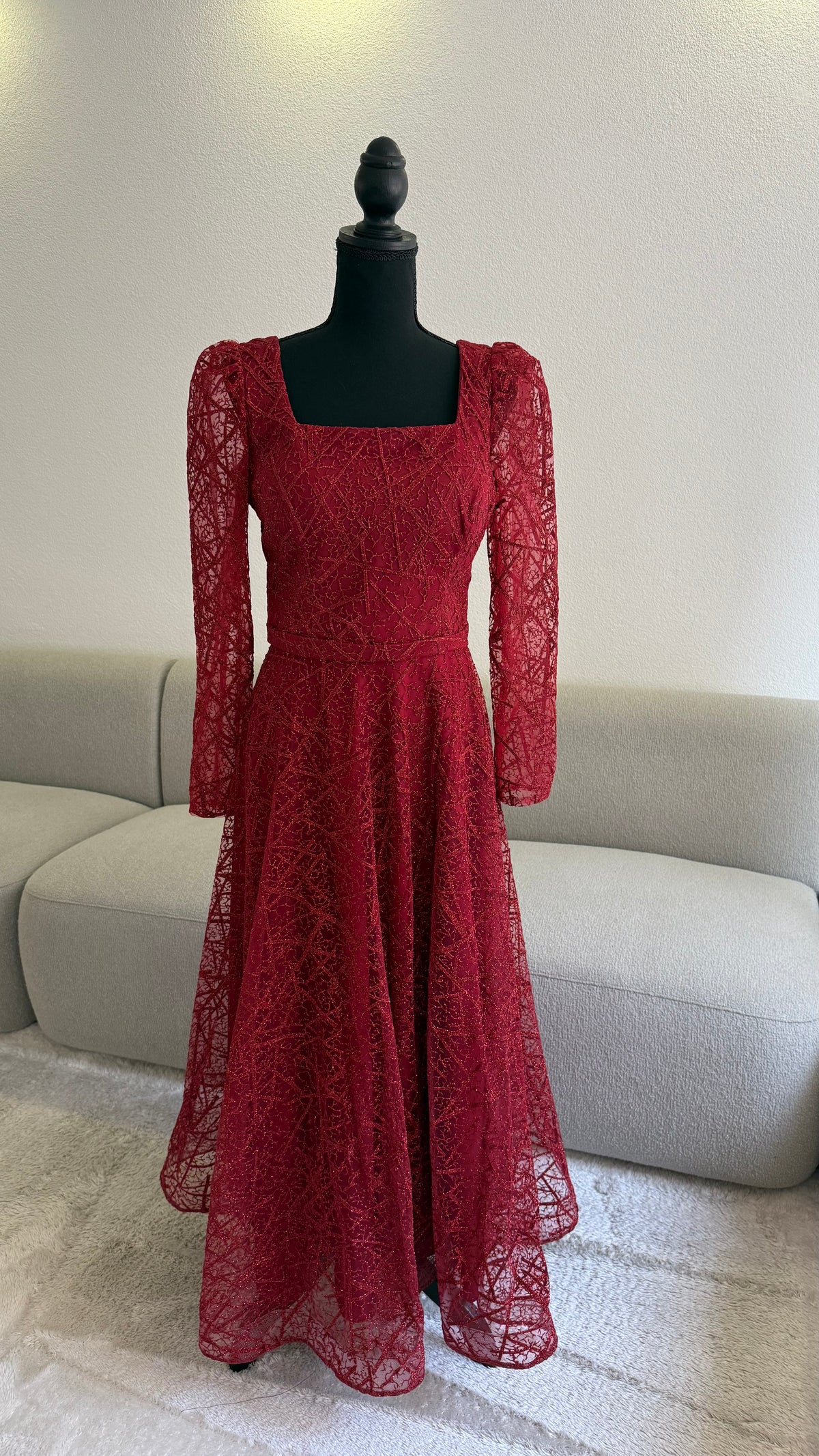 Fiona Dress - Red