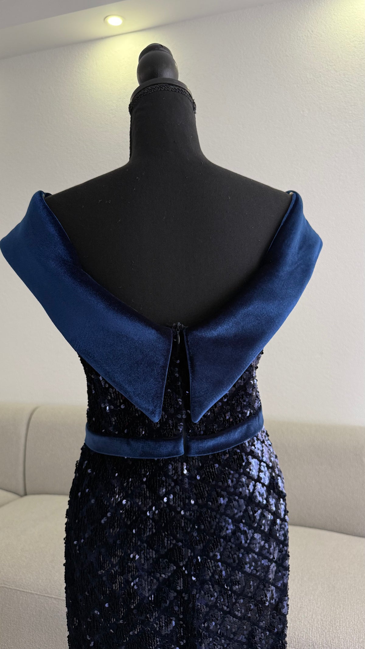 Hila Dress - Navy