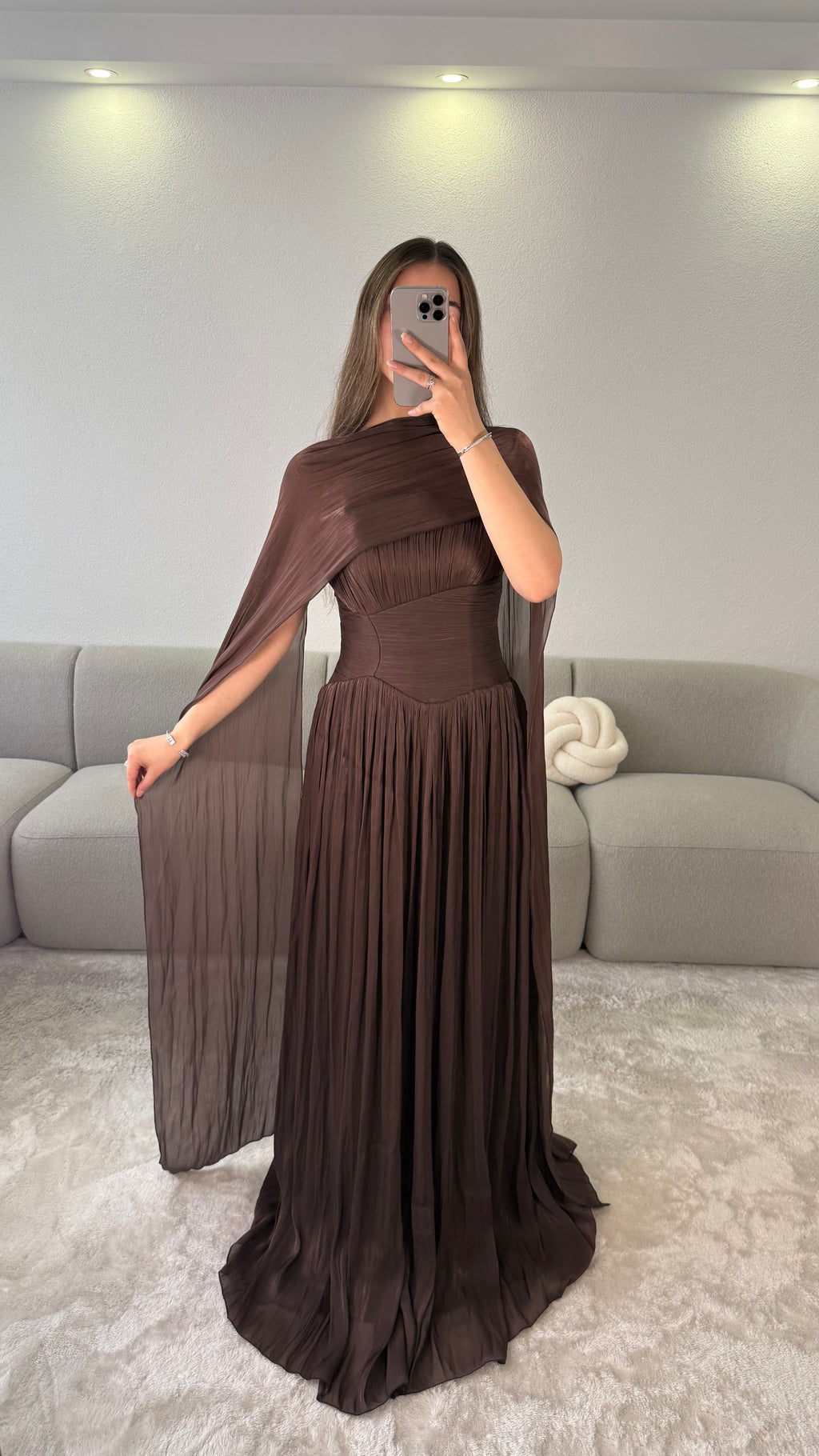 Zaia dress - Brown