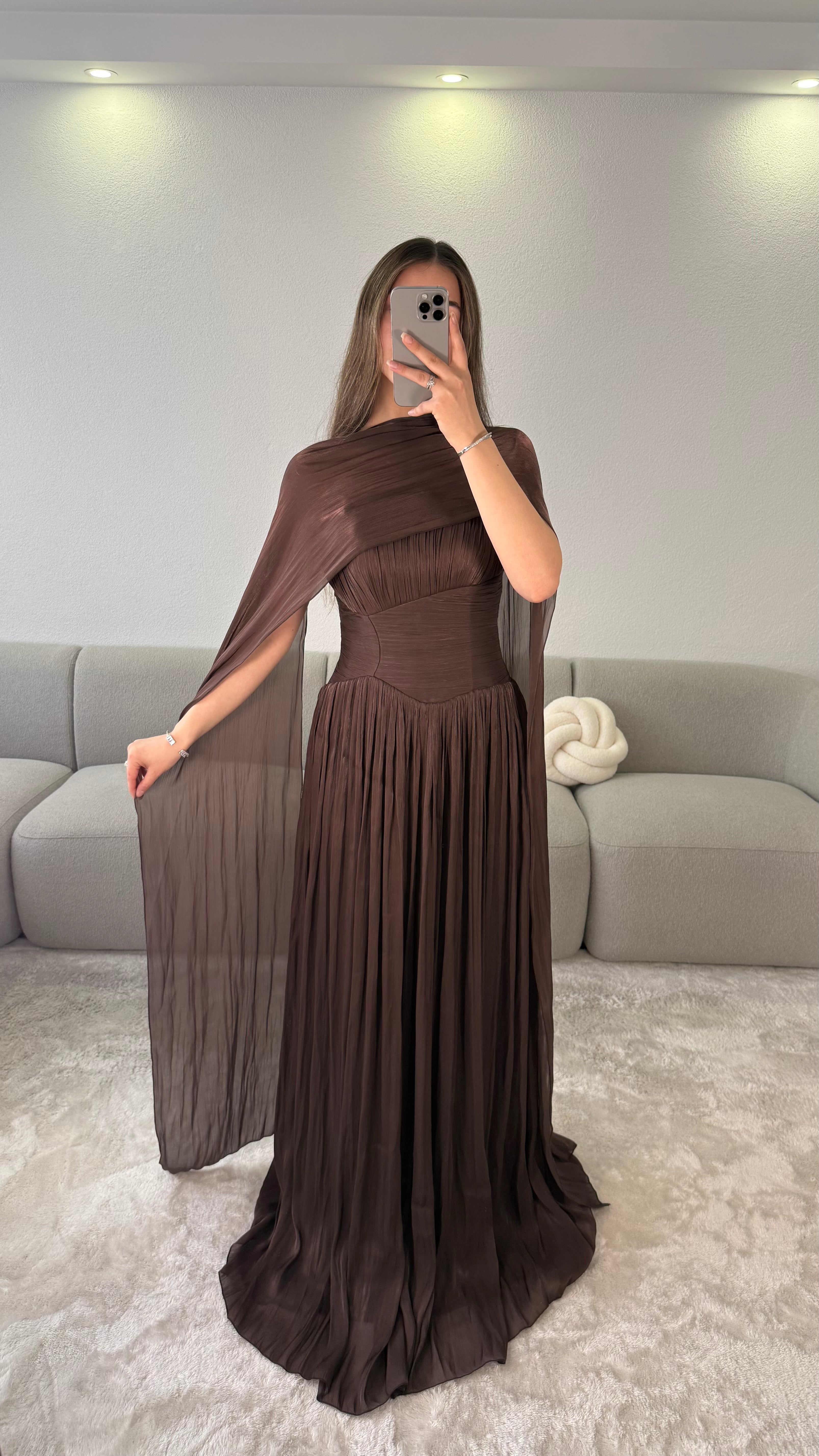 Zaia dress - Brown