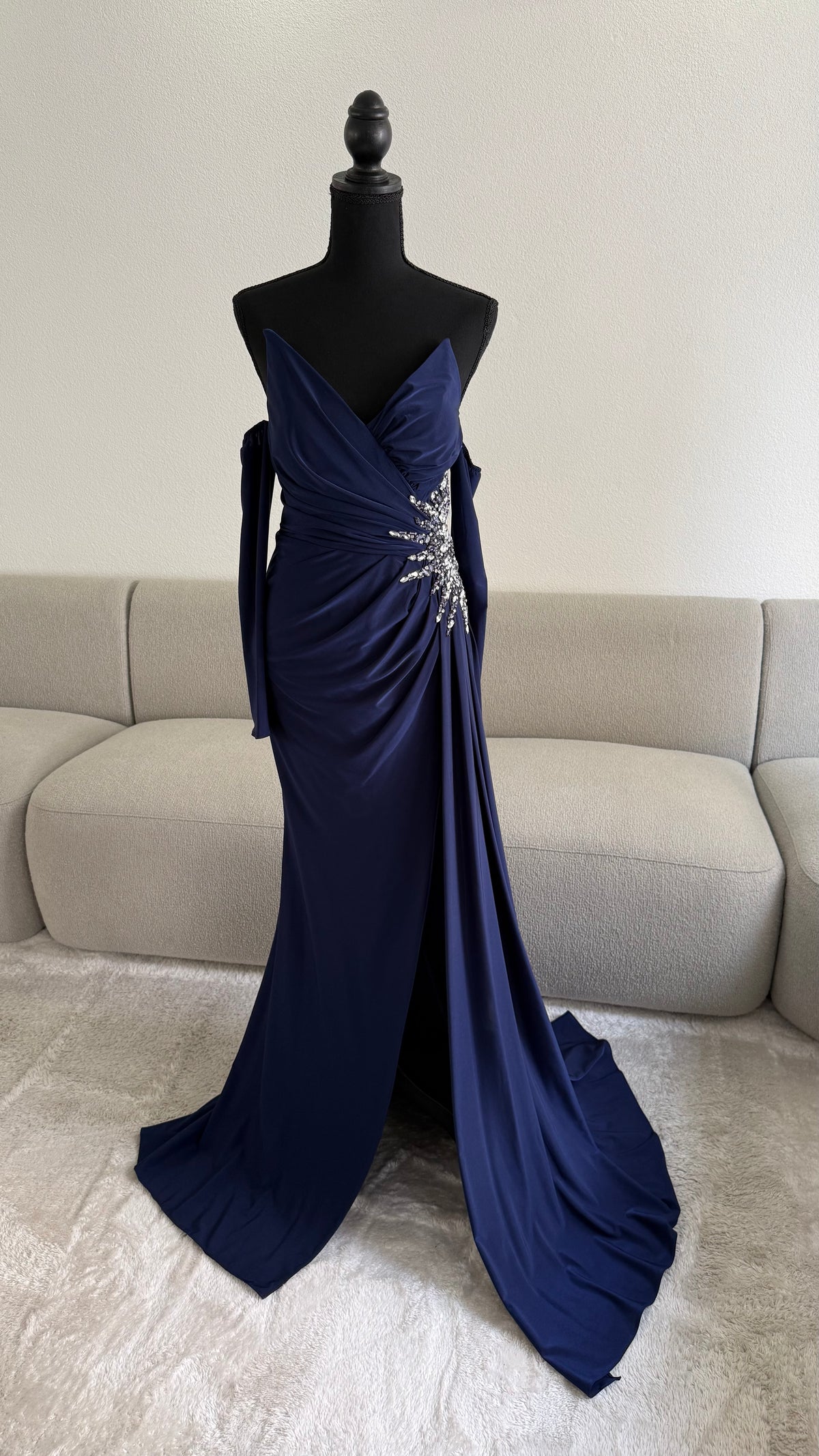 Leydi Dress - Navy