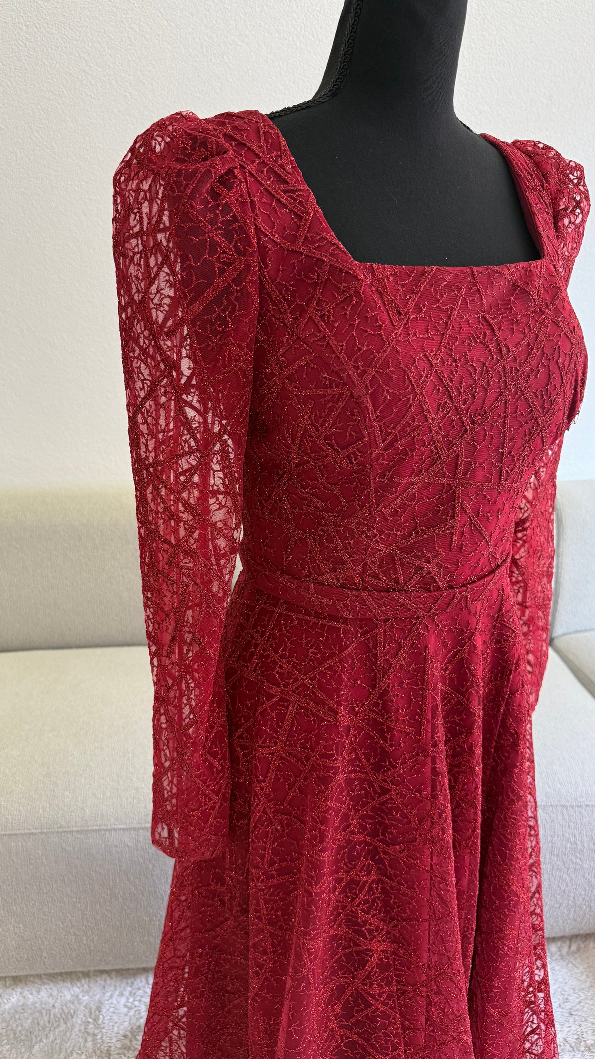 Fiona Dress - Red