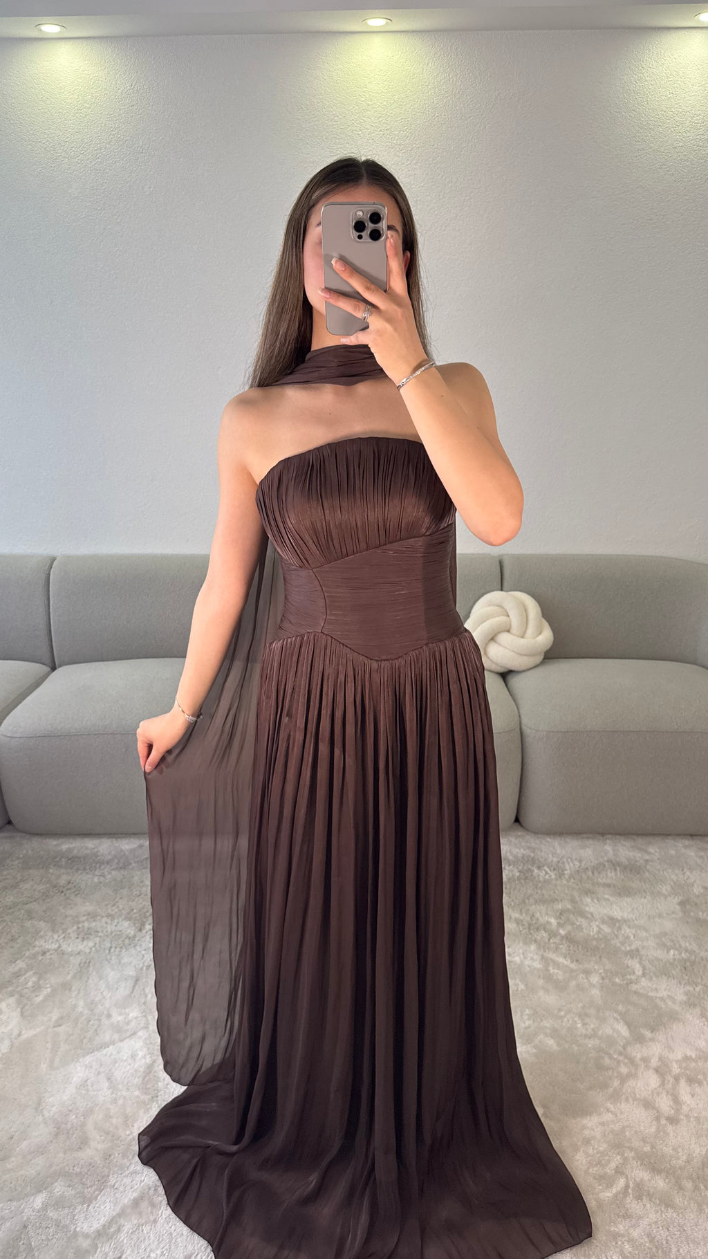 Zaia dress - Brown