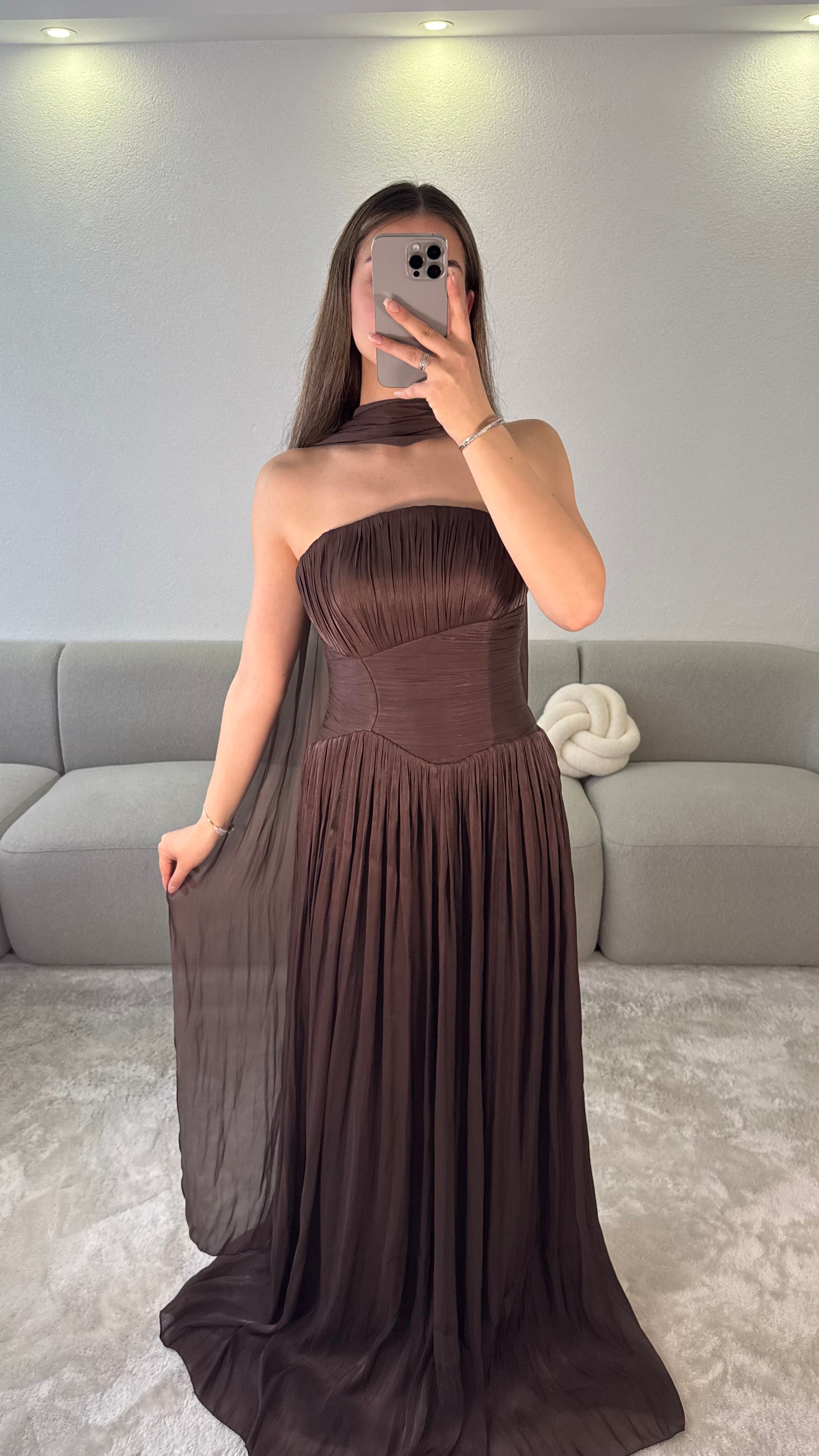 Zaia dress - Brown