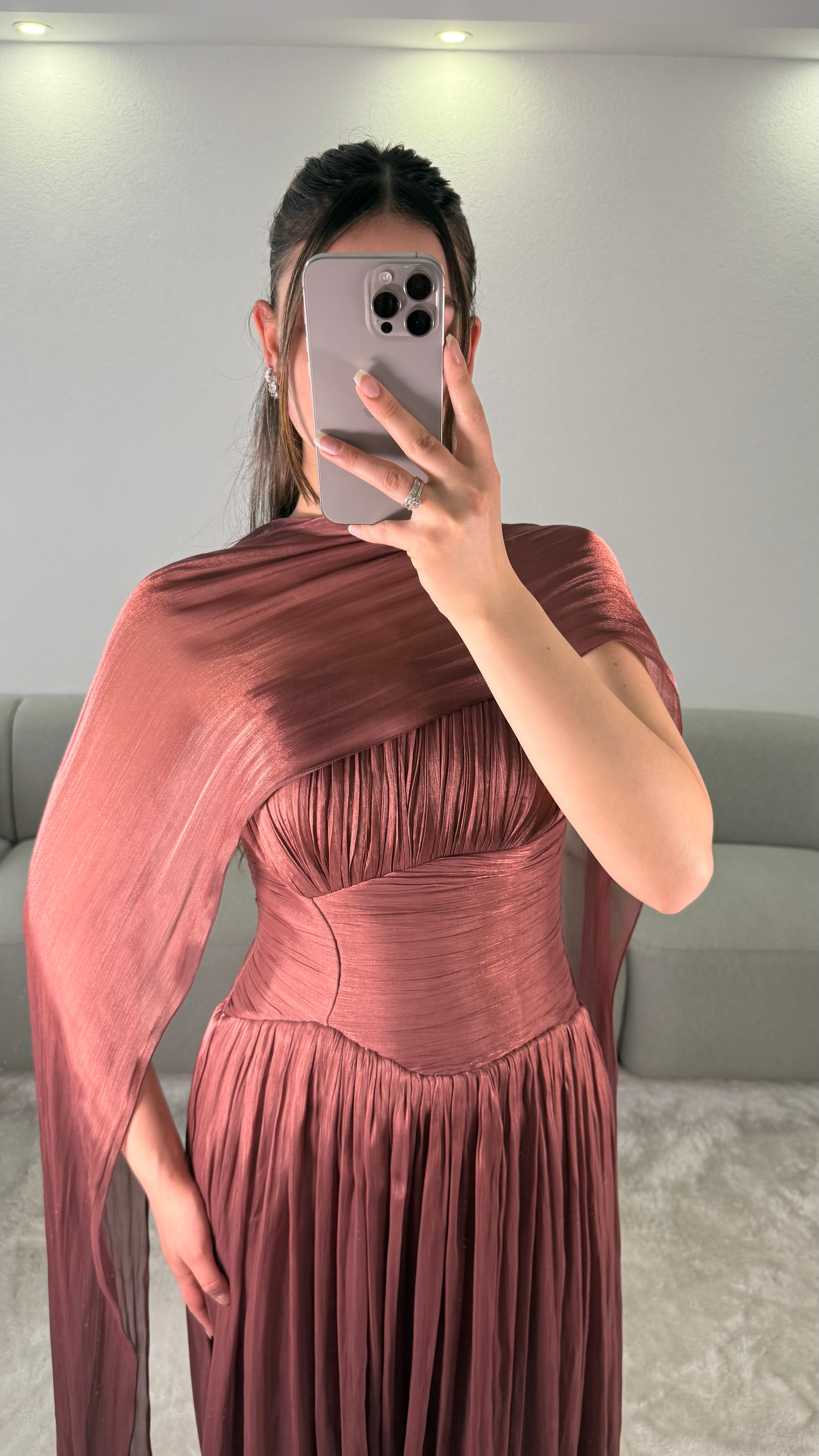Zaia Dress - Rose