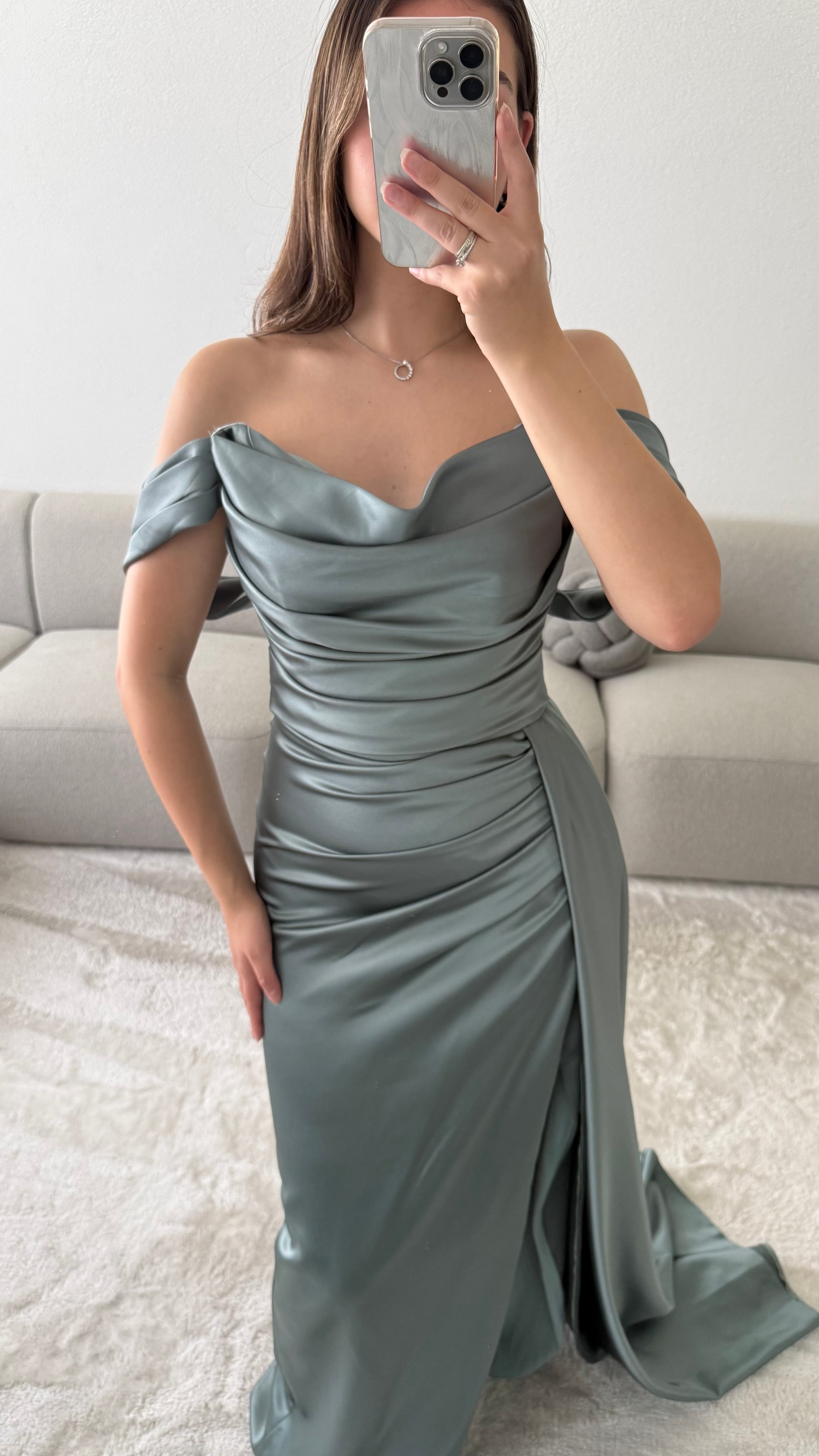 Evy Dress - Mint Green