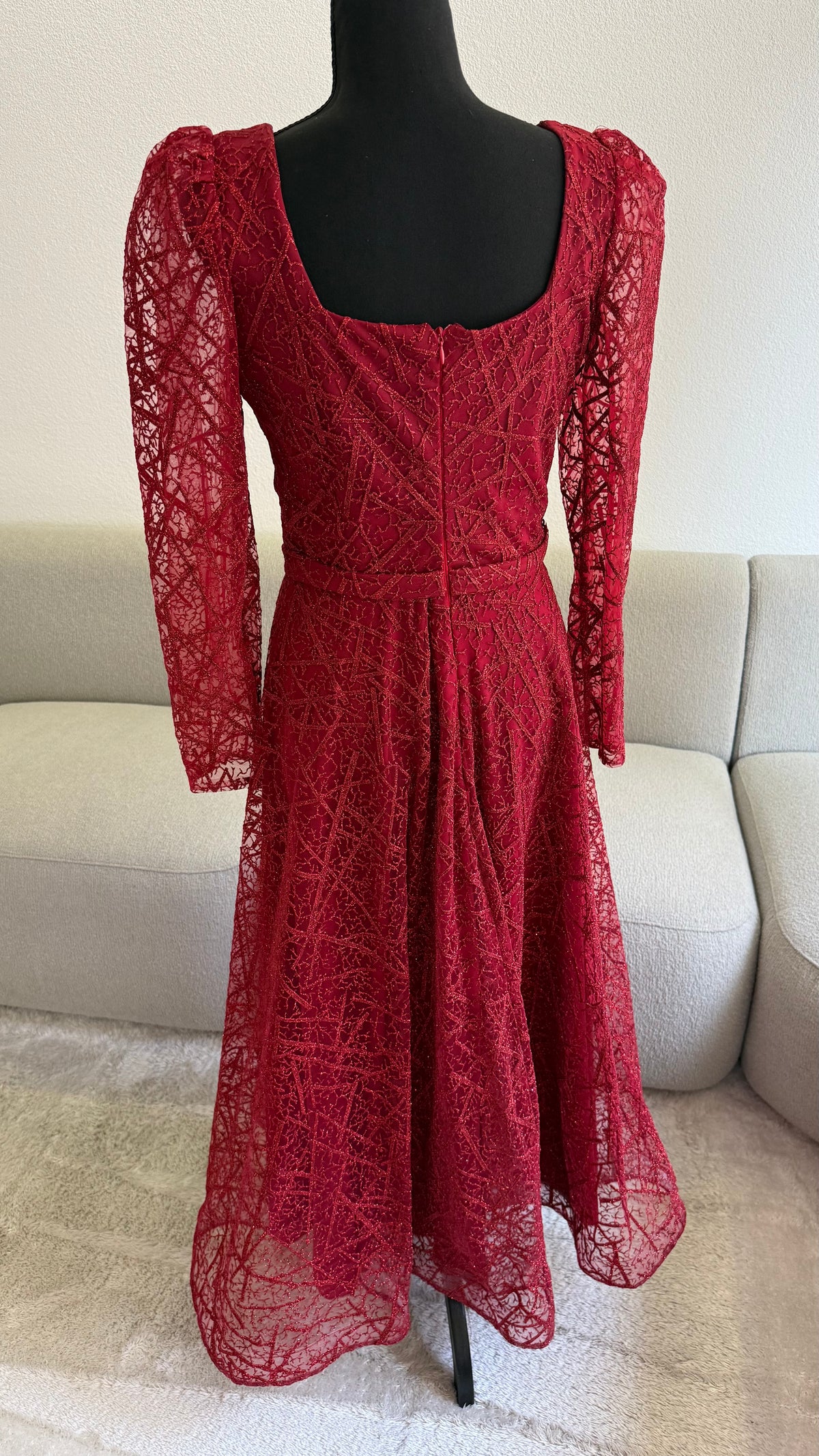 Fiona Dress - Red