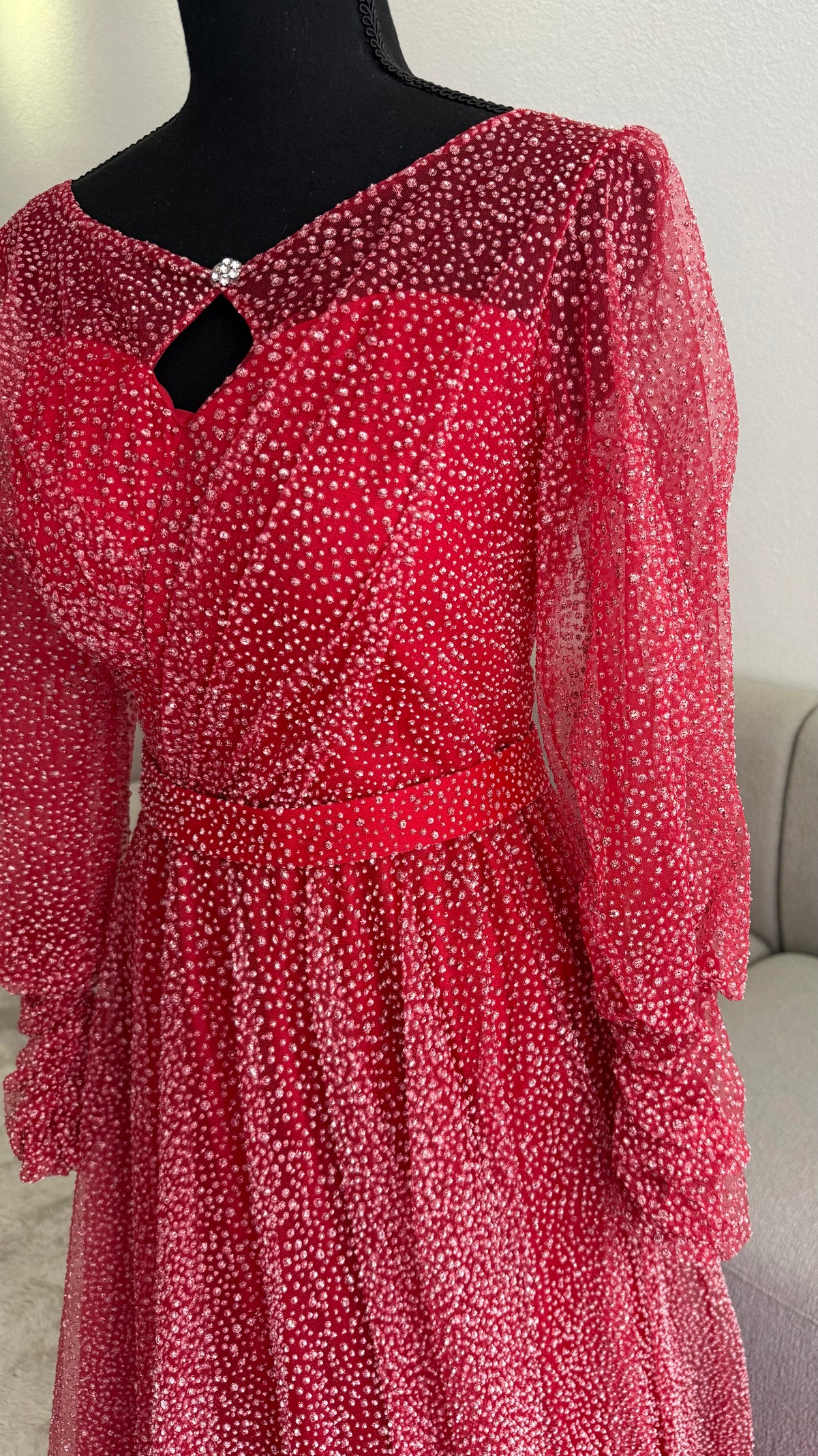 Efsun Dress - Red