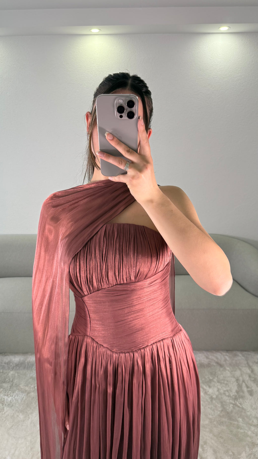 Zaia Dress - Rose