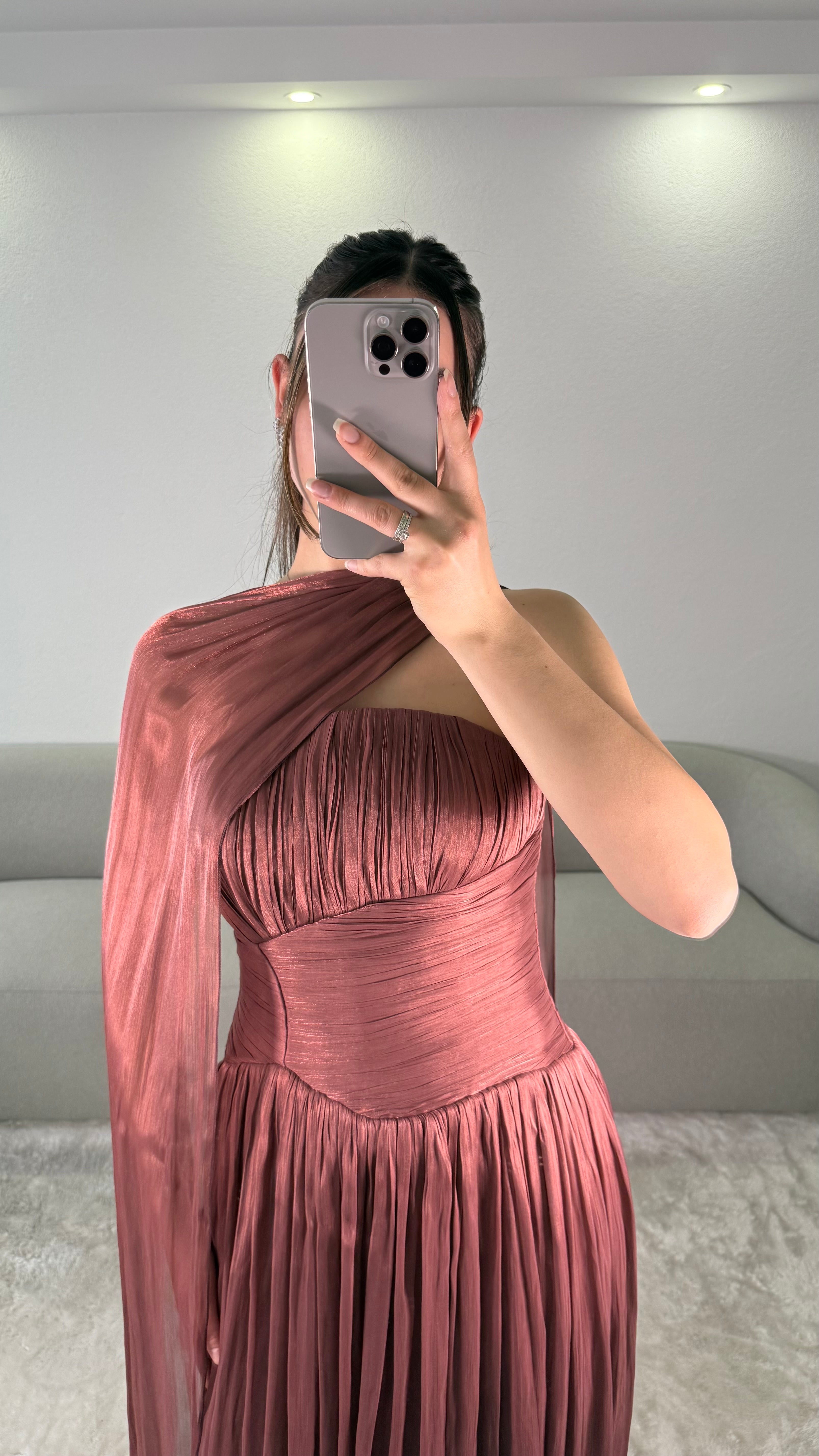 Zaia Dress - Rose