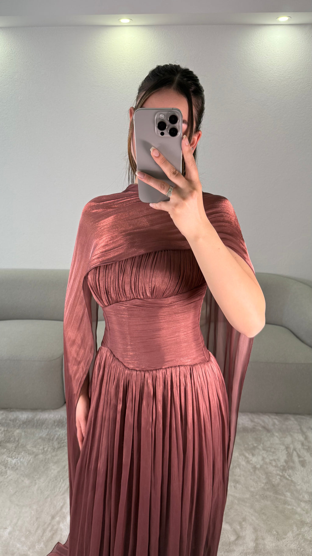 Zaia Dress - Rose