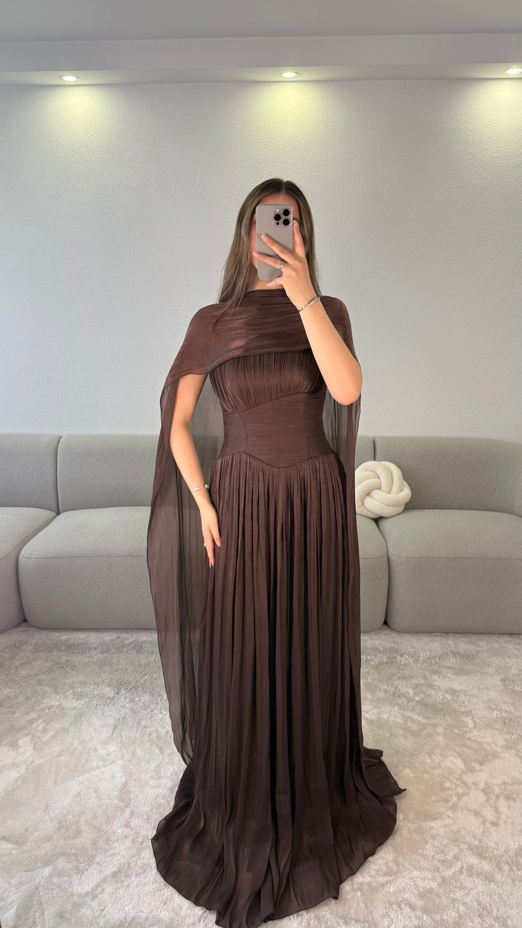 Zaia dress - Brown