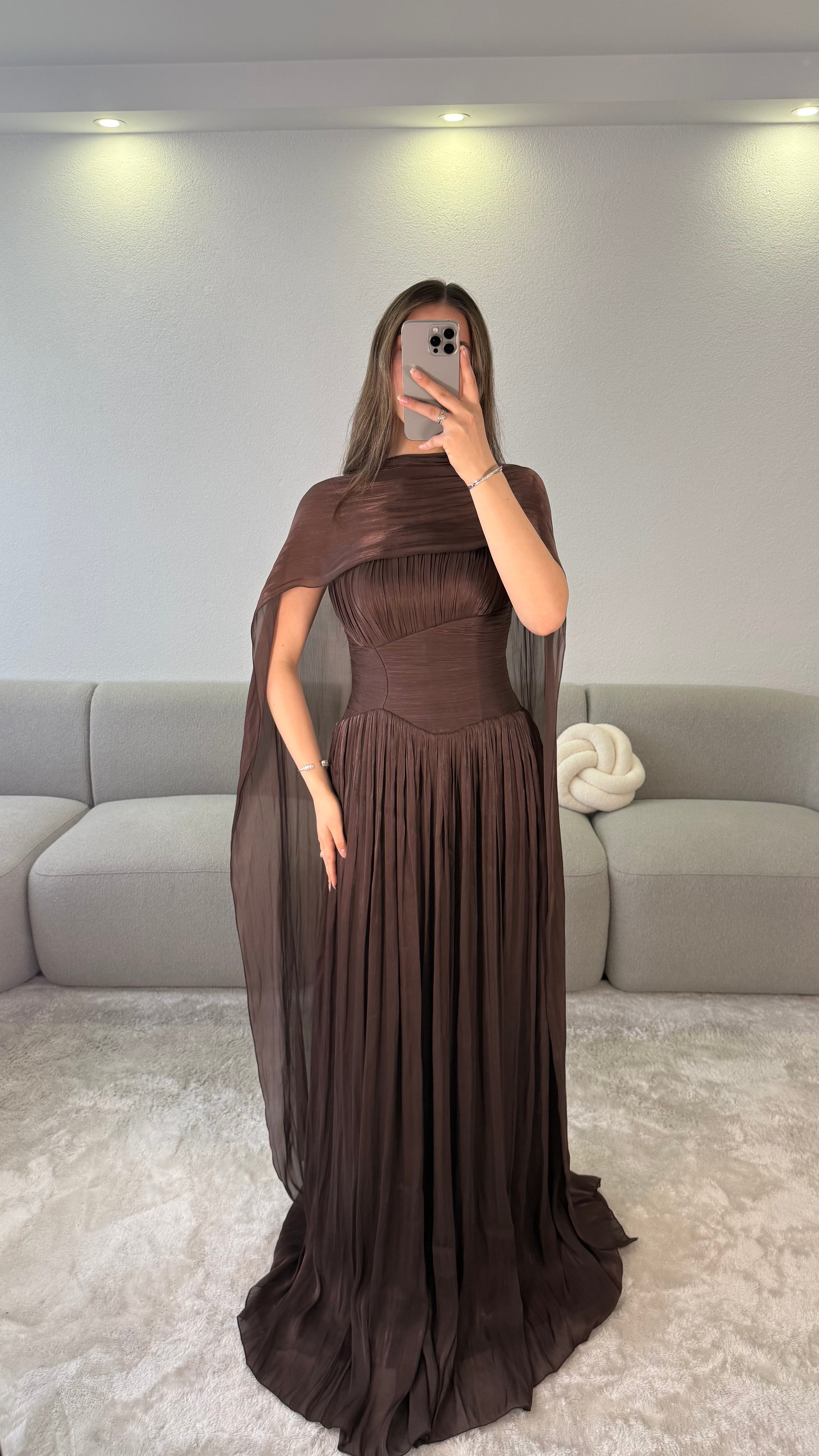 Zaia dress - Brown