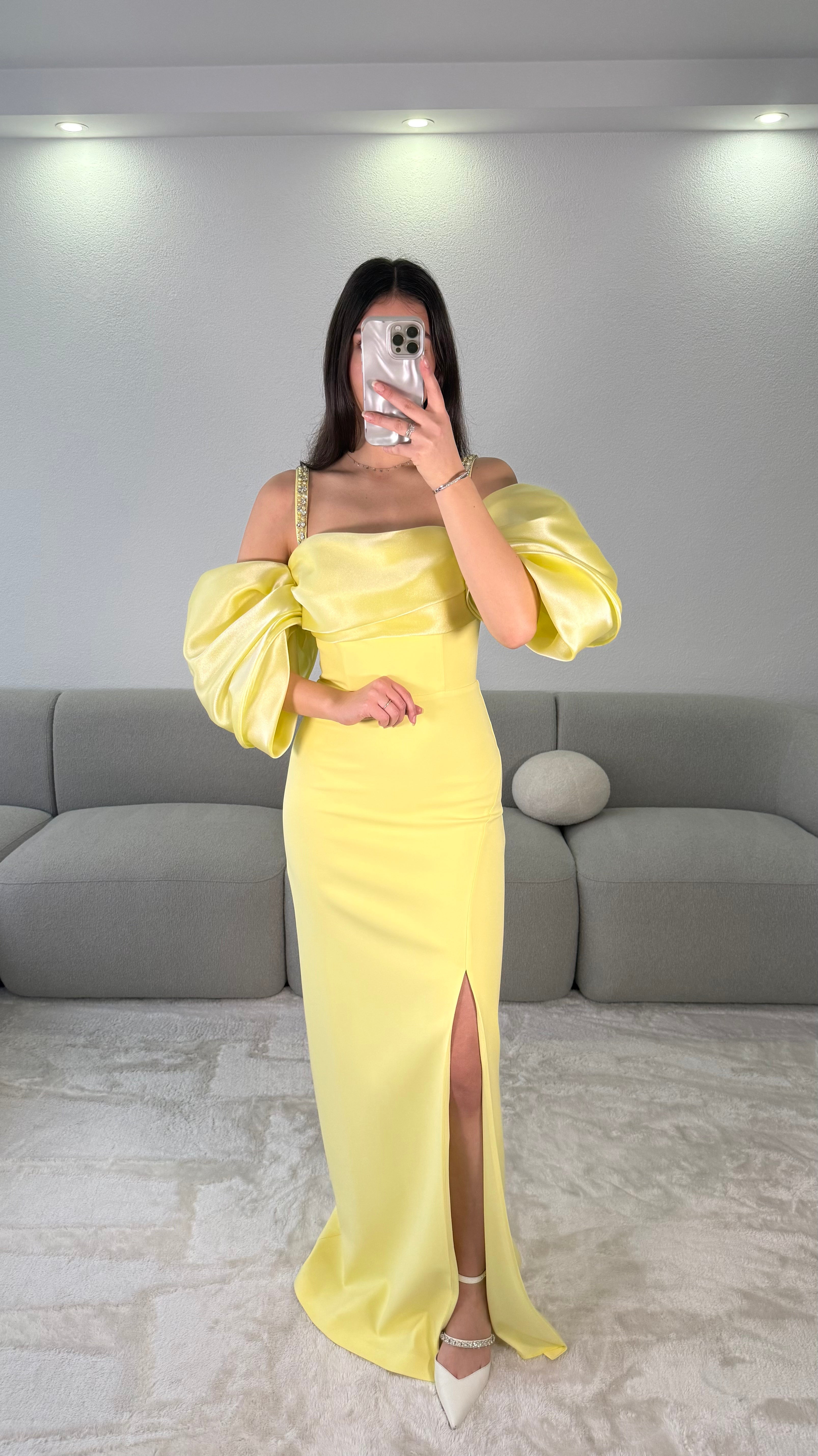 Aria Dress - Yellow