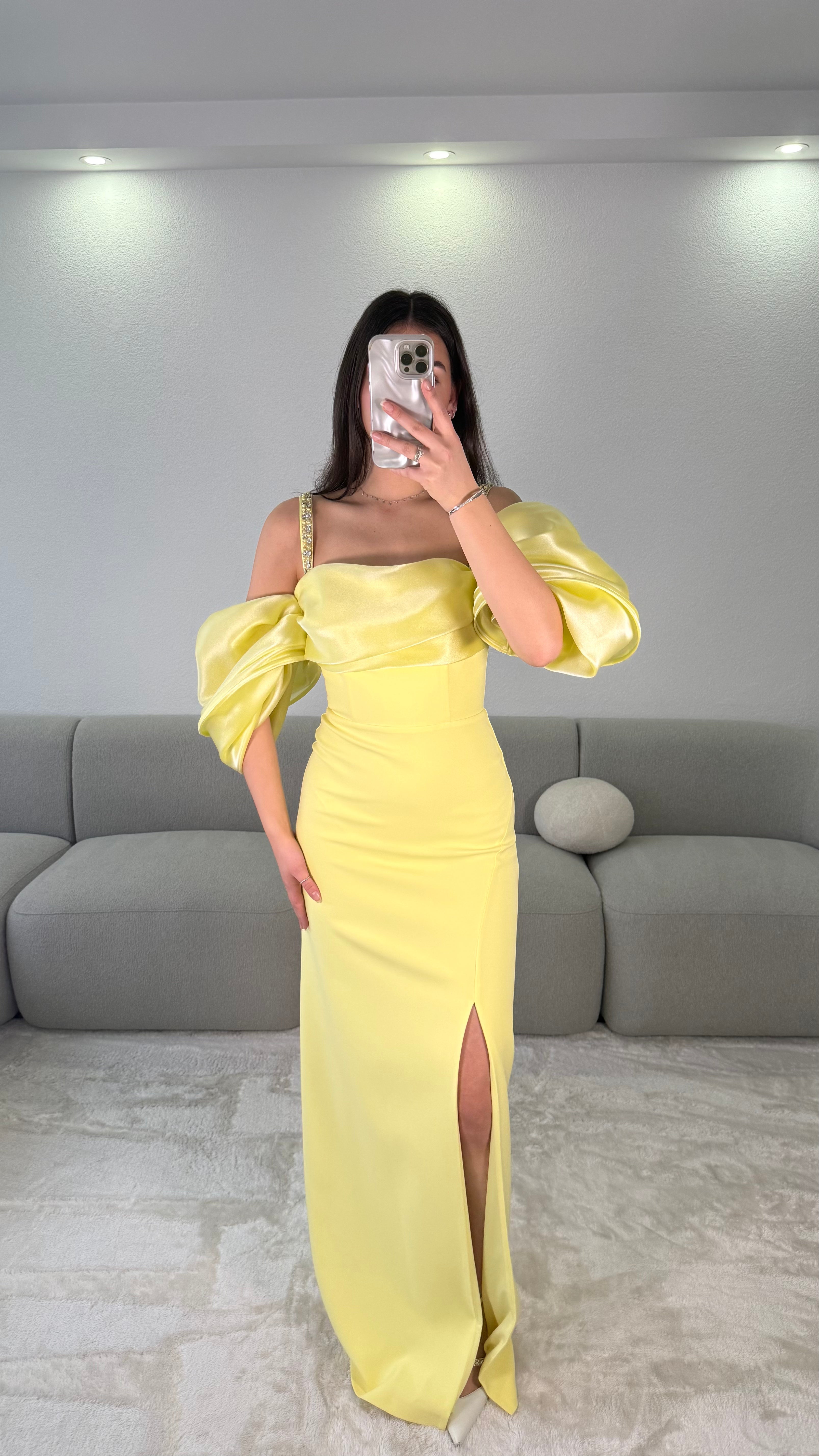 Aria Dress - Yellow