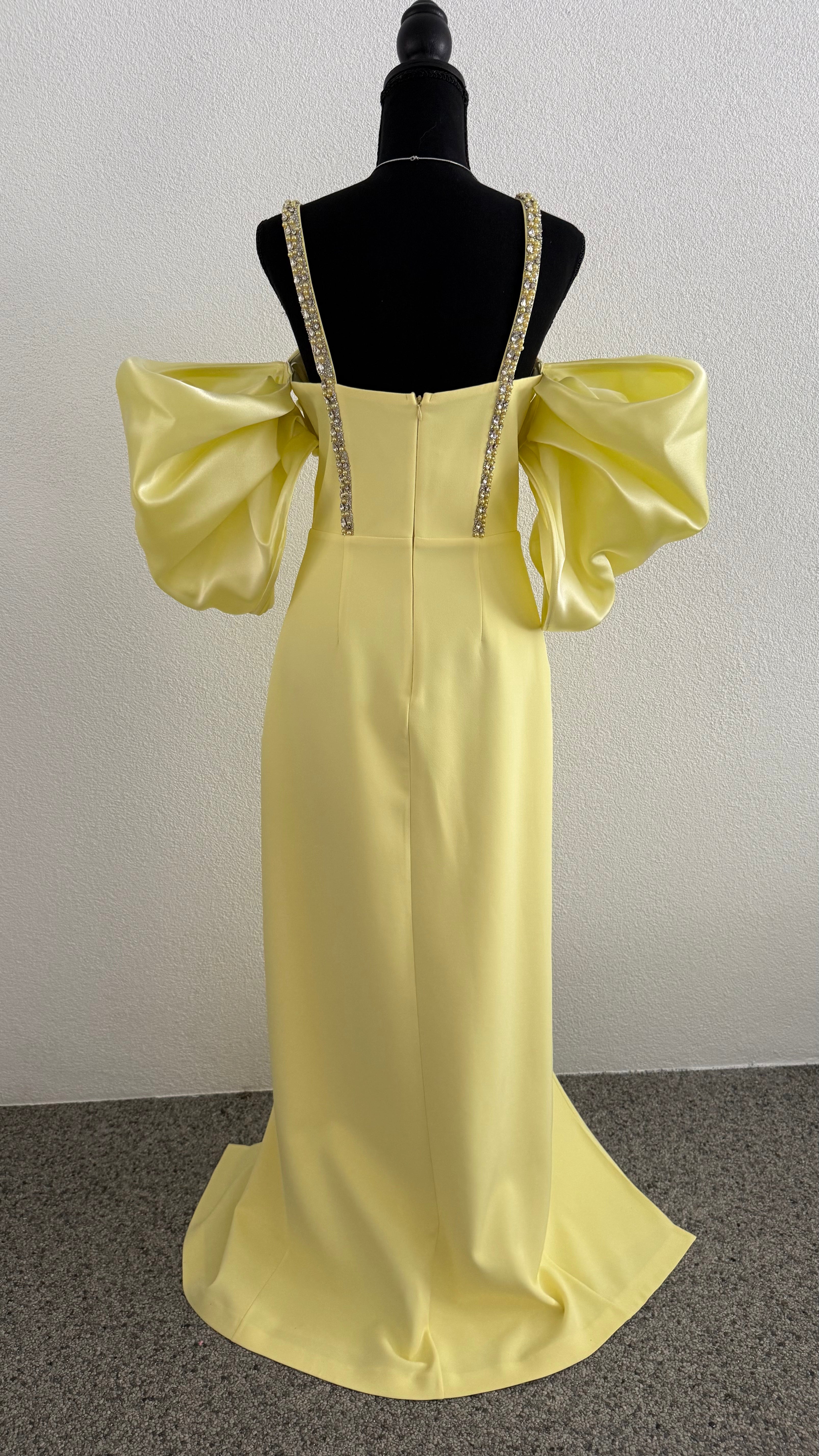 Aria Dress - Yellow