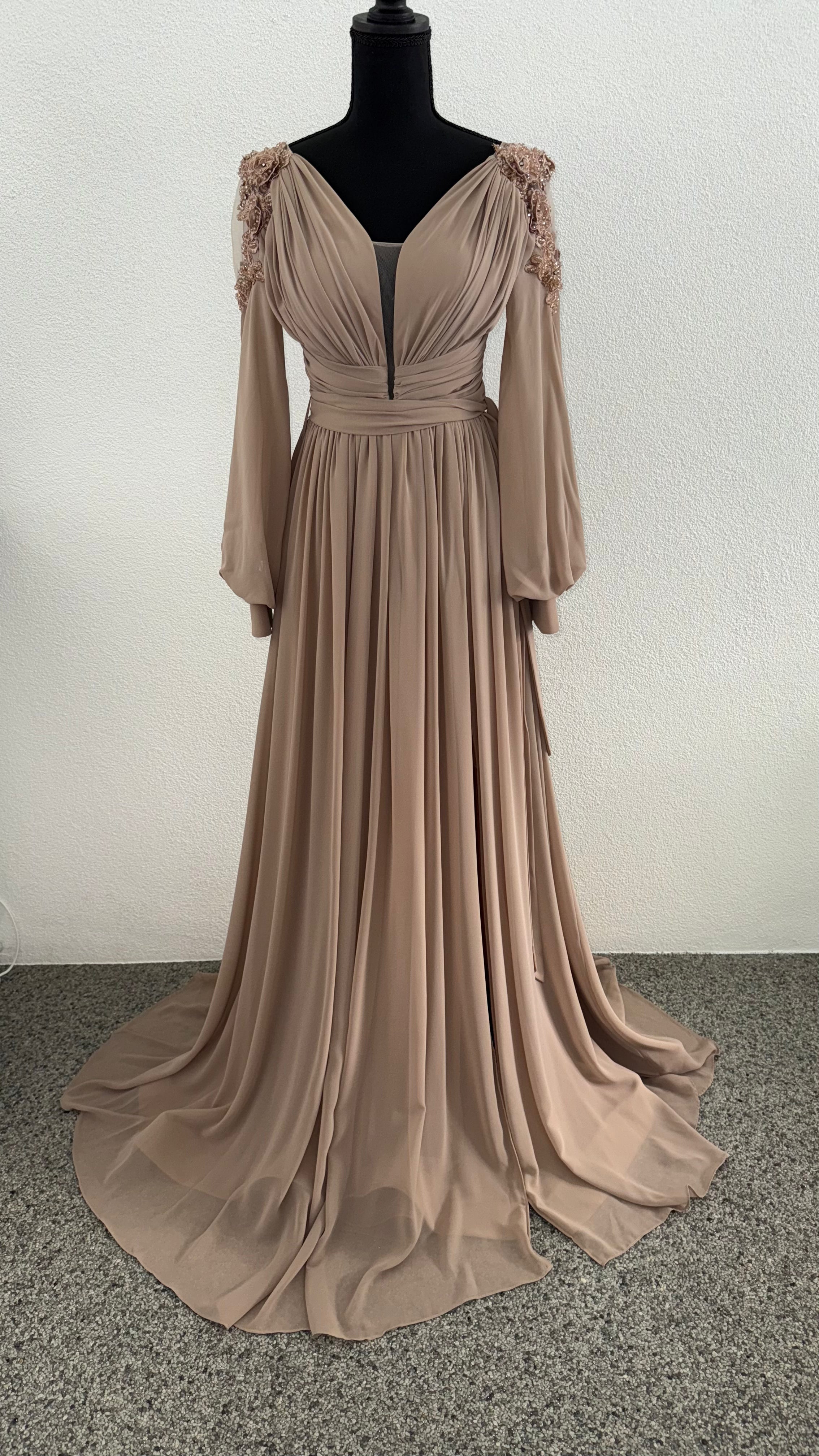 Asmin Dress - Beige