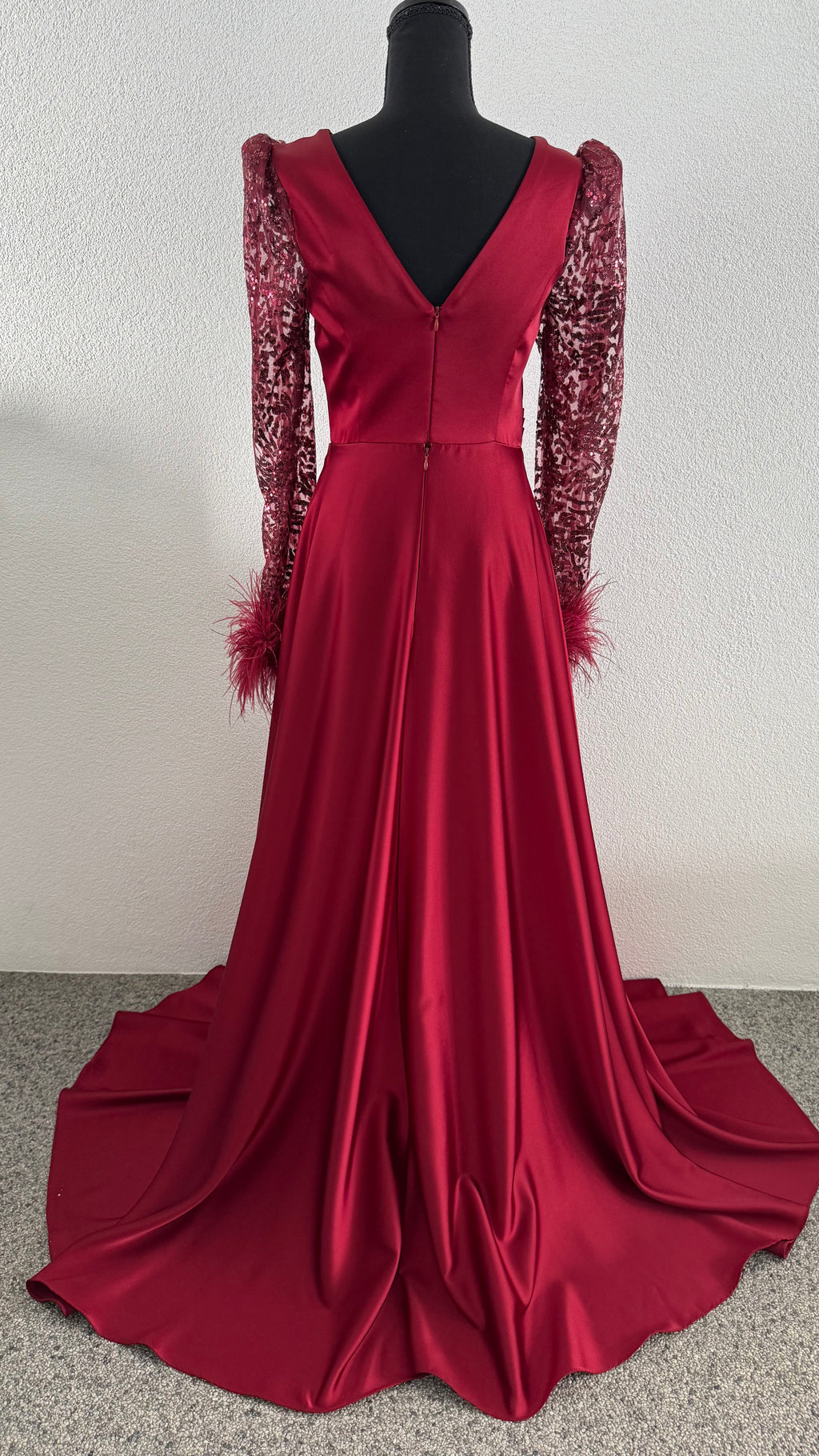 Kumru Dress - Burgundy