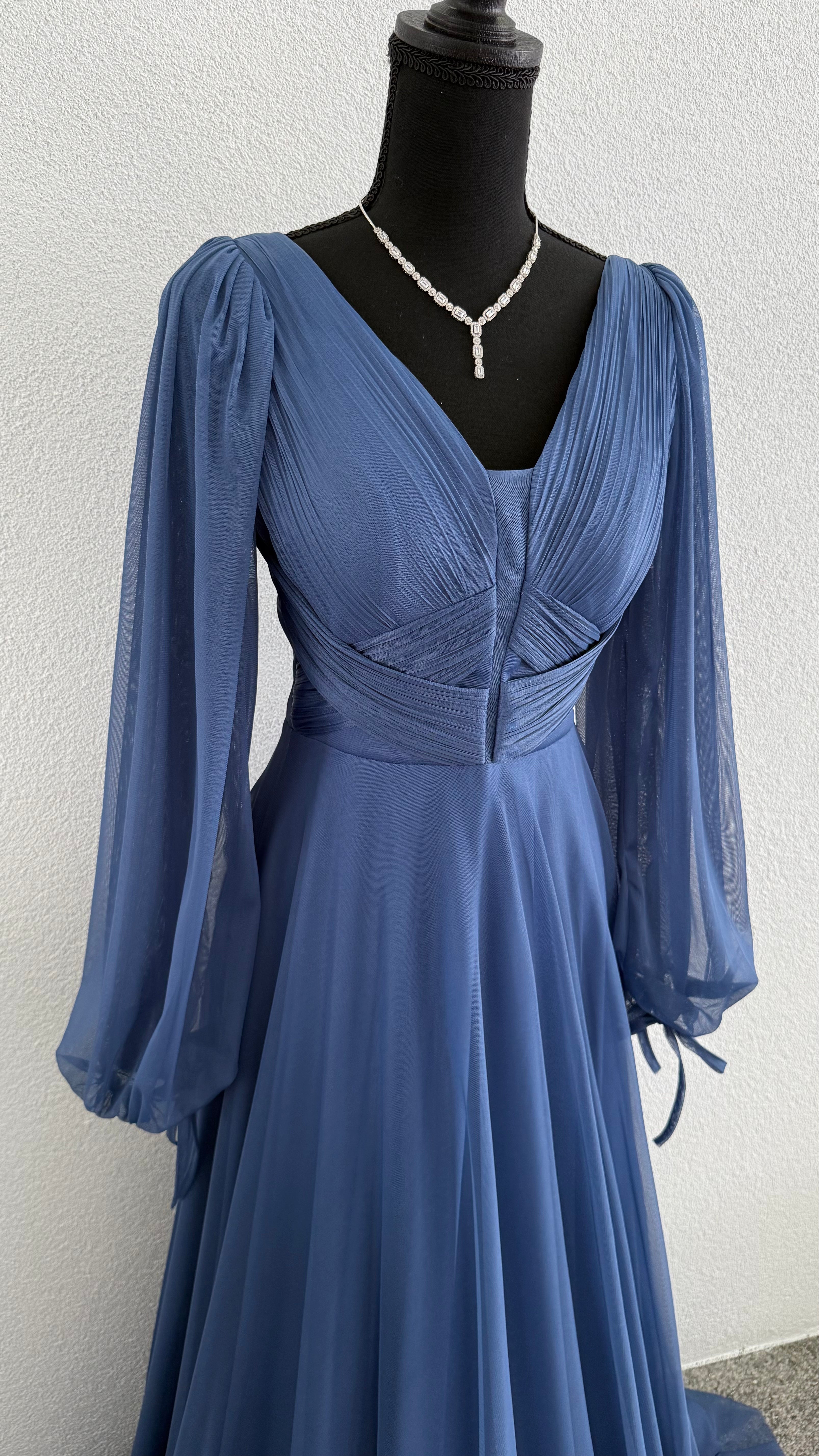 Lina Dress - Blue