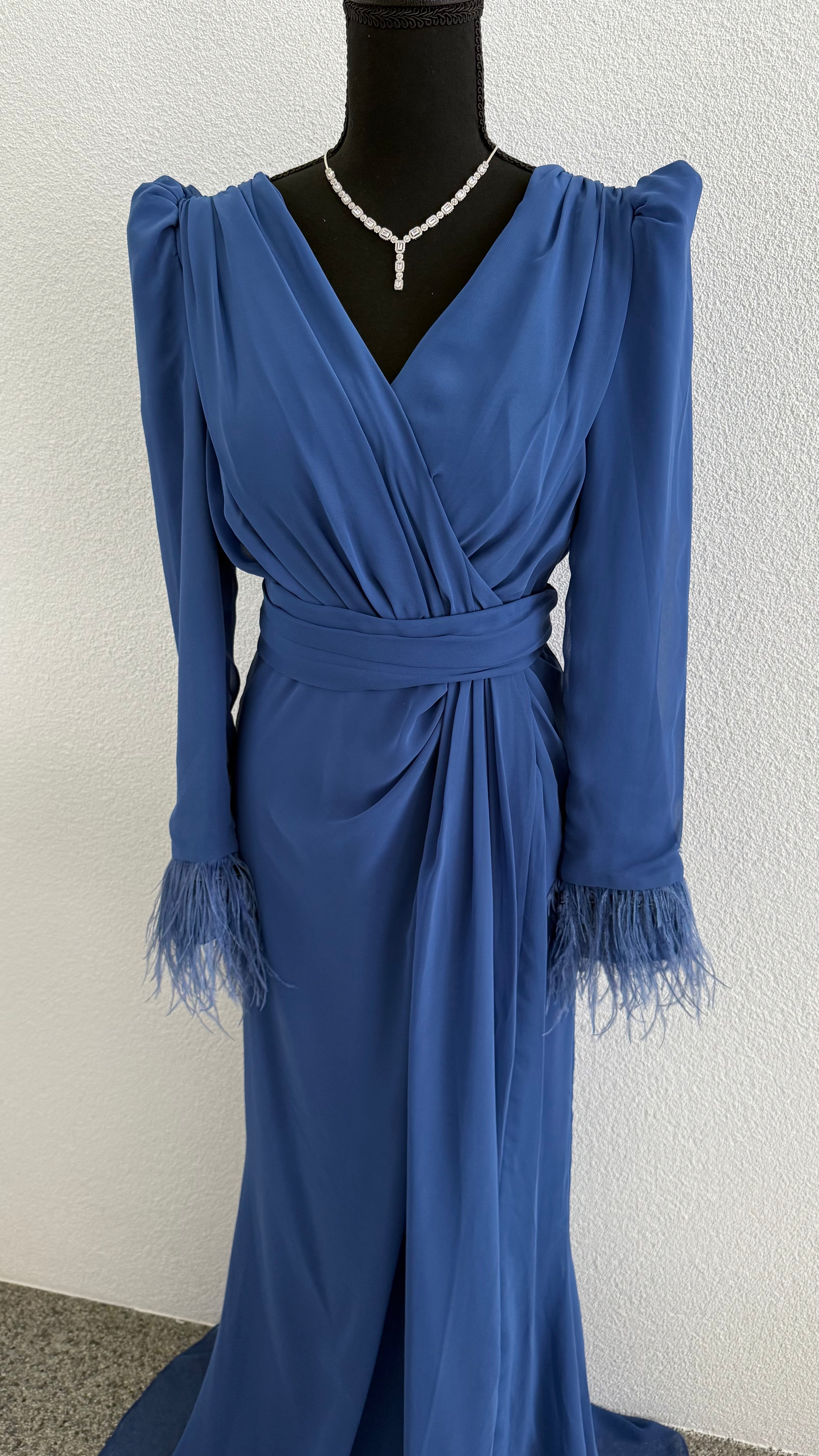 Bella Dress - Blue