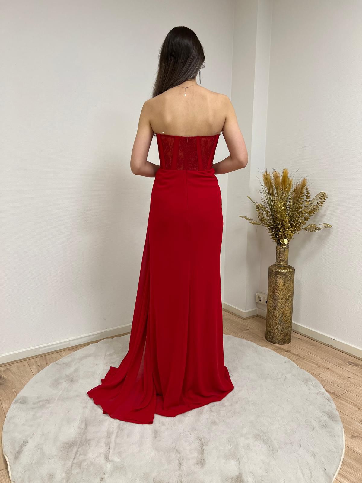 Buğu Dress - Red