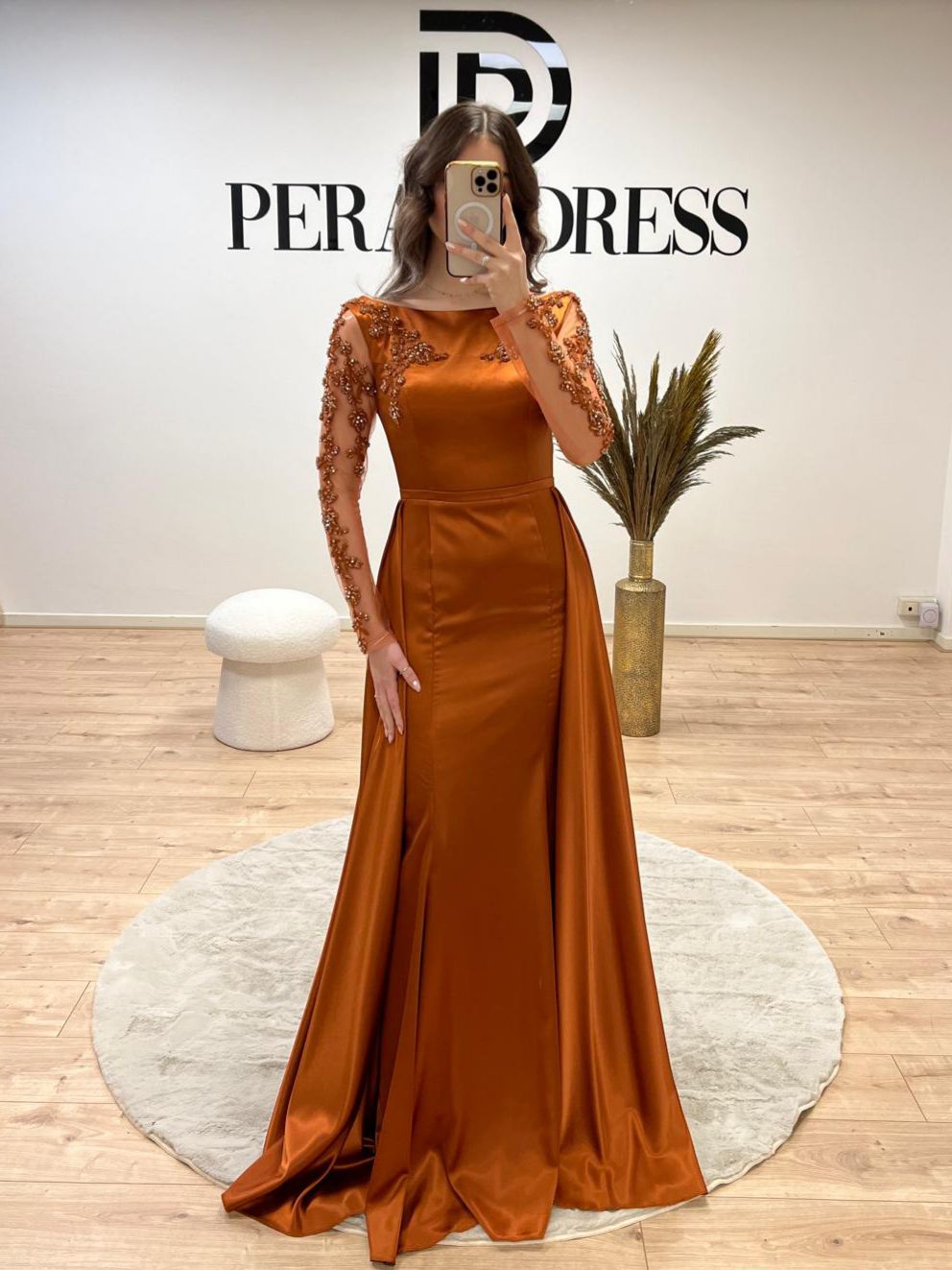 Arya Dress - Bronze