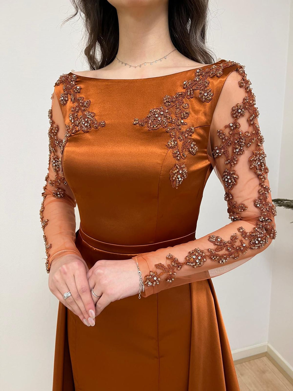 Arya Dress - Bronze