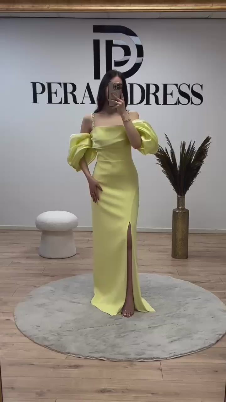 Aria Dress - Yellow